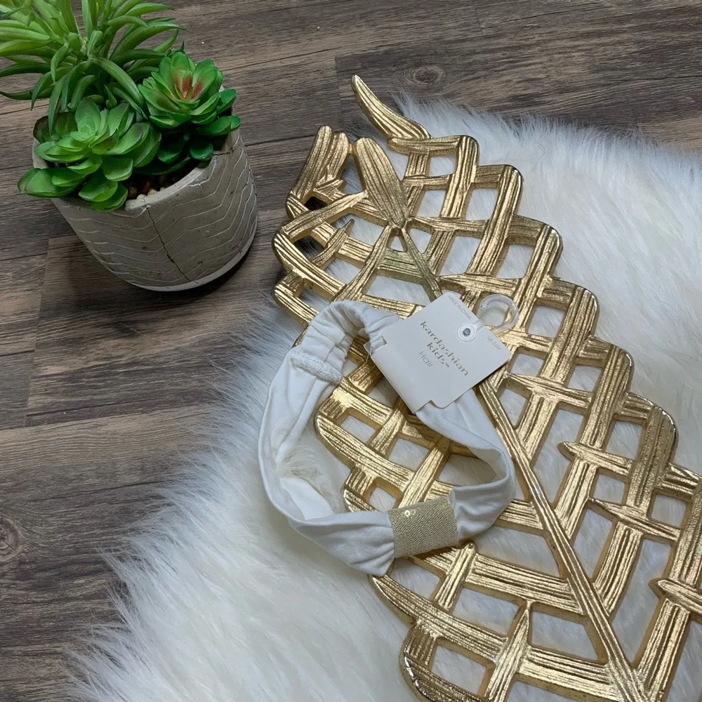 Kardashian Kids Hair Sequin Gold Headband